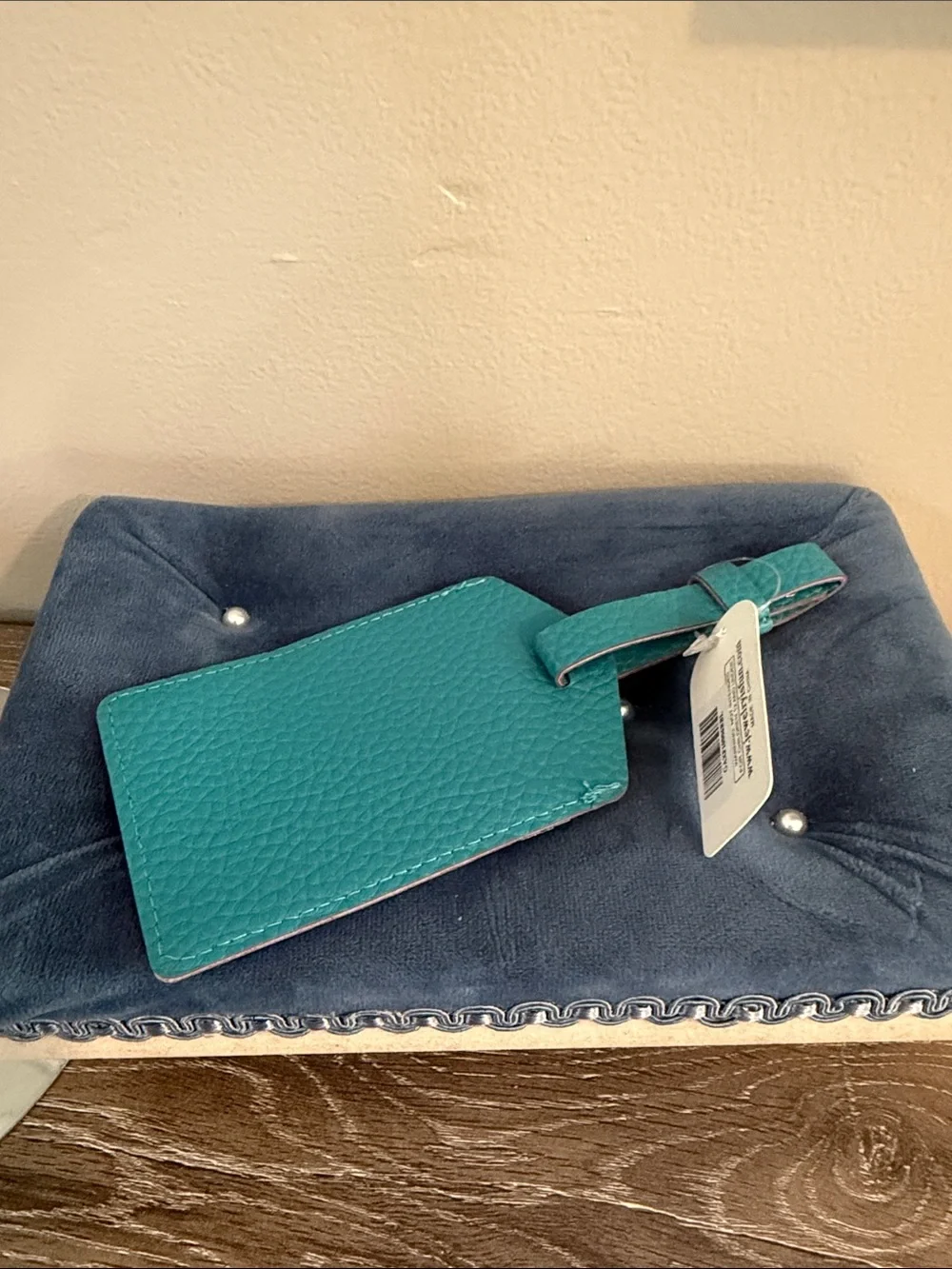 Jewelry is Fun teal luggage